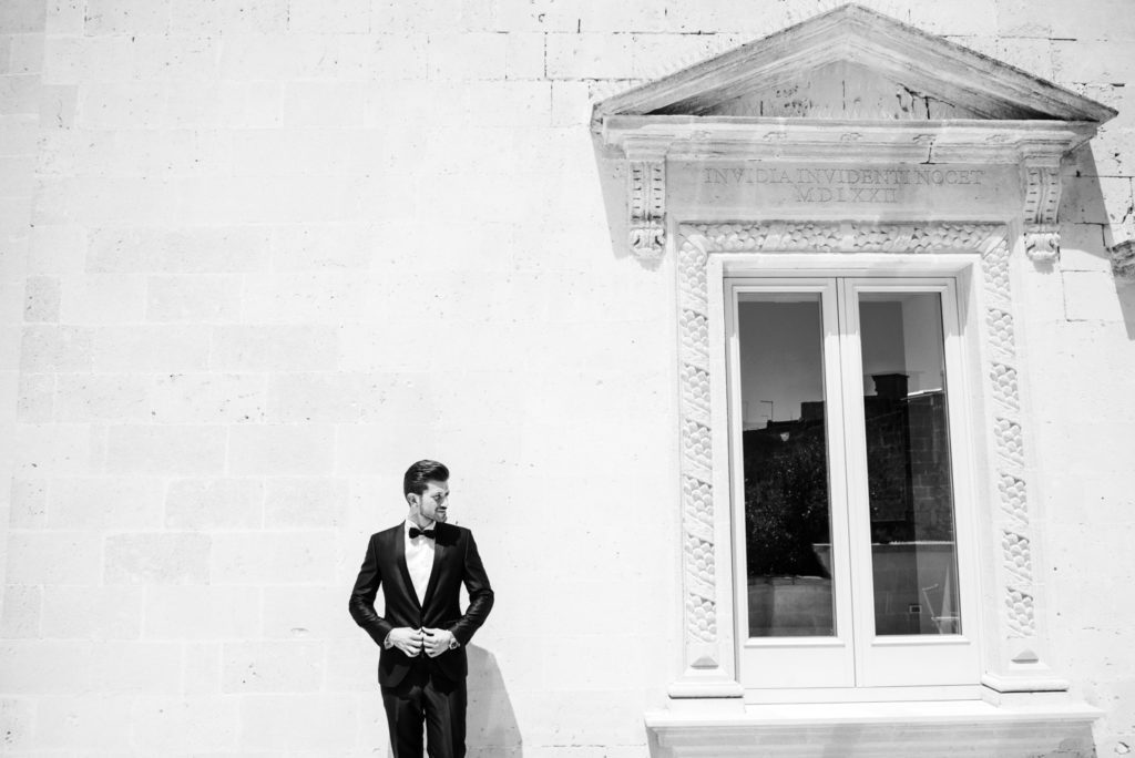 Fotografo di matrimonio a Castello Monaci