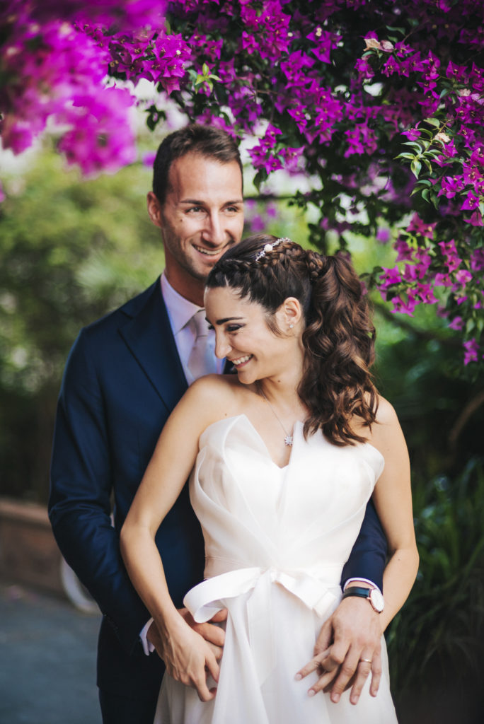 Fotografo di matrimonio a Roma: passeggiare a Trastevere